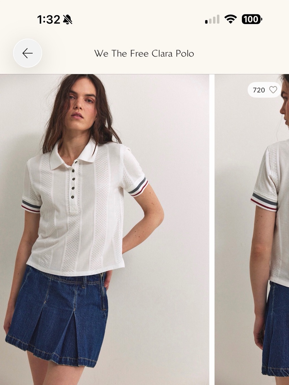 We The Free Clara Polo
